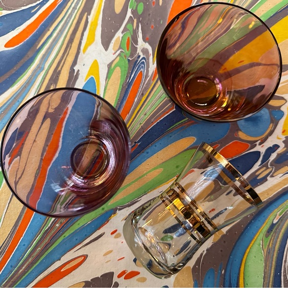 Mid-century drinkware mix - Picture 2 of 4